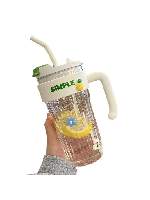 Стакан для воды Розовый 920ml, 920 мл, фото 6
