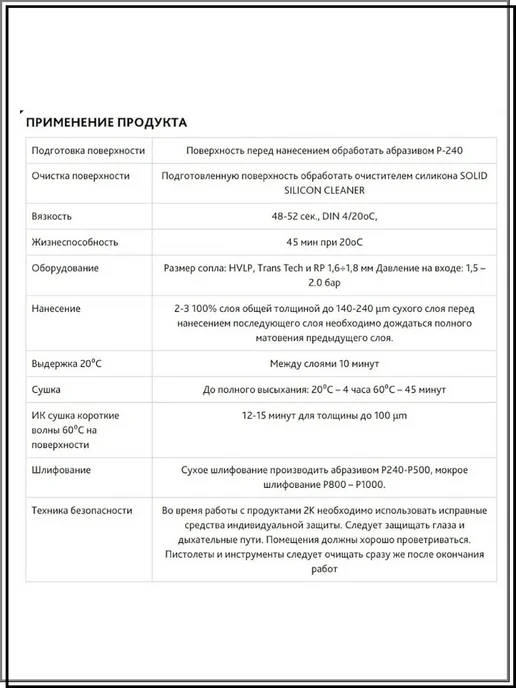 Solid Акриловый Грунт-наполнитель, 2K ACRYL 5+1,черный, черный, фото 3