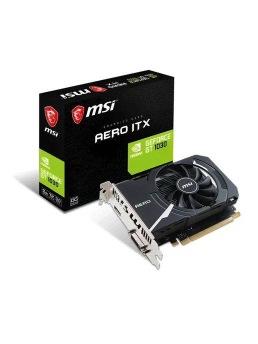 MSI Видеокарта MSI GeForce GT 1030, 2 ГБ, фото 4