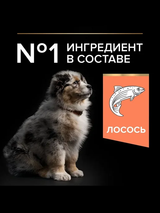 Сухой корм PRO PLAN Skin Чувстви… для собак, средние, чувствительное пищеварение, щенки, 18,3 кг, фото 2