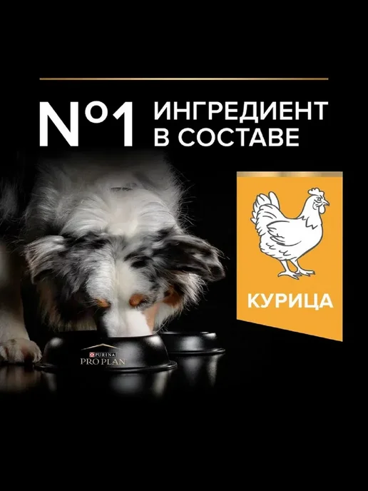 Сухой корм PRO PLAN Everyday Nutrition для собак, взрослые, средние, 3,3 кг, фото 2