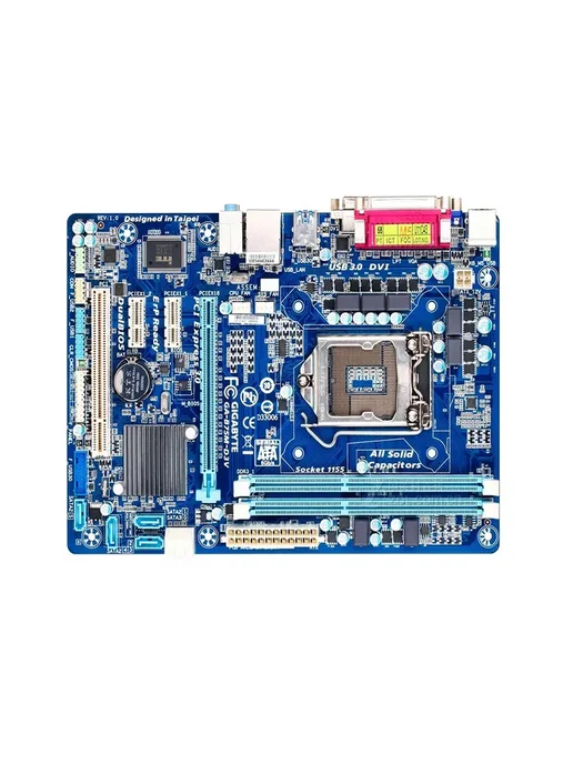 Gigabyte Материнская плата B75M-D3V LGA 1155 DDR3 ATX, вариант, фото 4