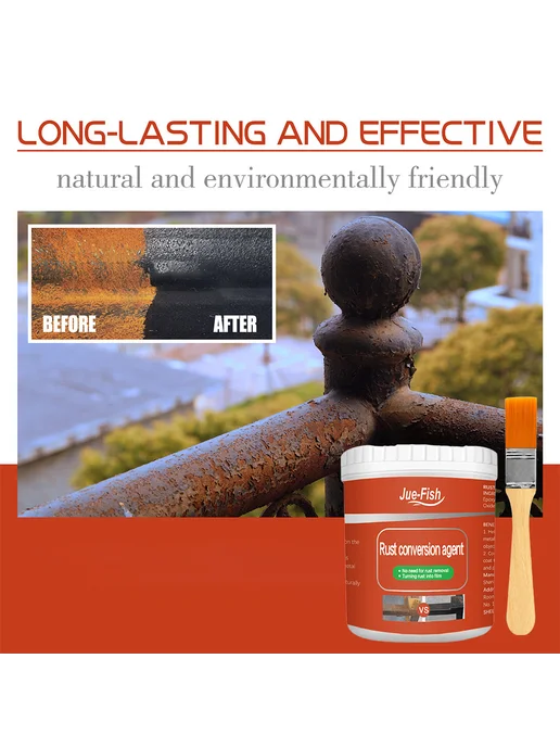 Металл Rust Remover антикорр. грунт для авто 300г, 300 г, фото 11