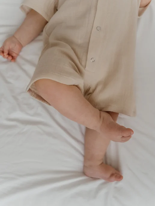 RBR kid's песочник из муслина для малышей, белый, фото 6
