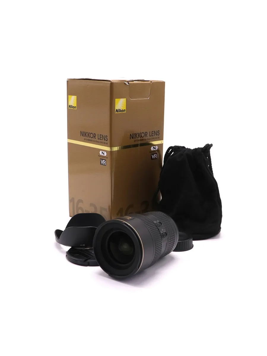 nikon Объектив 16-35mm f 4G ED AF-S VR Nikkor в упаковке