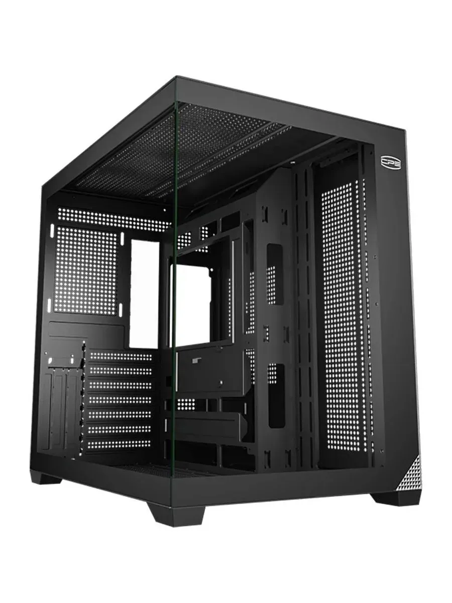 Корпус для ПК CRYSTAL Z1M Black Mini Tower