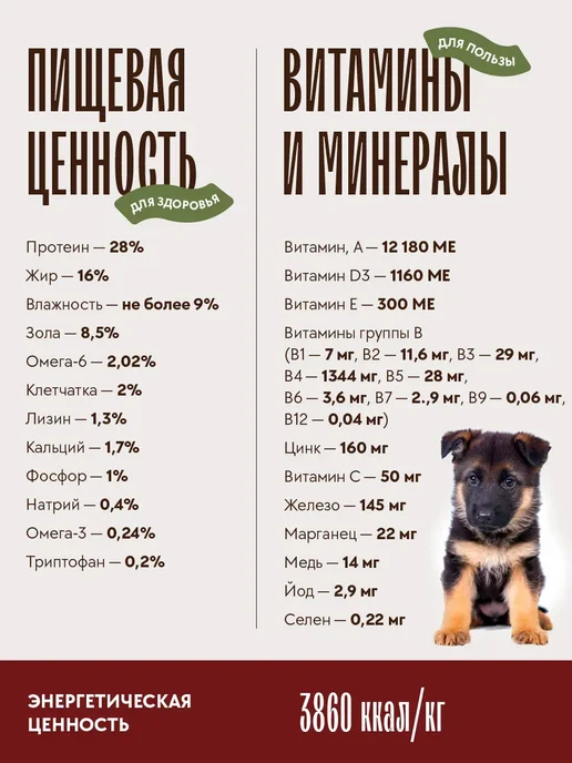Сухой корм KARMY для собак, крупные, щенки, телятина, 14 кг, фото 4