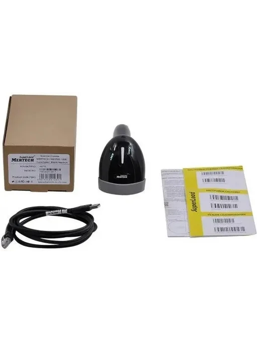 Mertech Сканер штрих-кода ручной 1300 P2D USB, вариант, фото 4