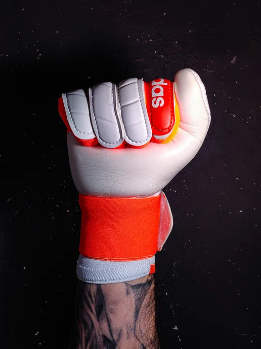 adidas Вратарские перчатки Copa Pro Coral Blaze, белый, фото 4