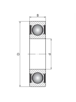 STARTEC Подшипник 6201-2RS 10.P6 STC (10x32x10)