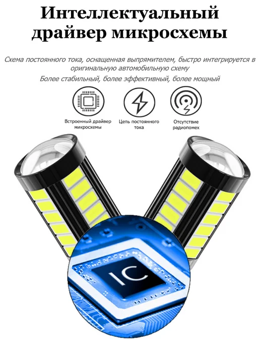 YOLED Габаритные LED лампы ДХО P21 4W (BAZ15d) на Лада Нива 4x4, 4x4, 4 Вт, фото 5