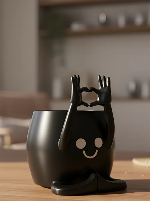 Конфетница Новогодний страж, черный, фото 4