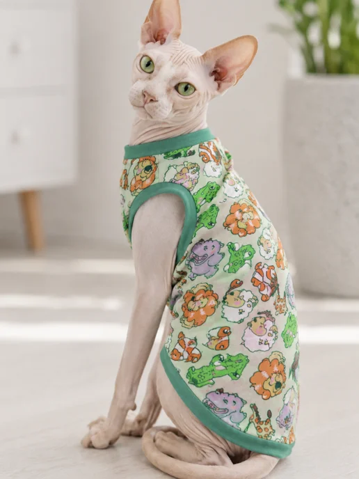 MEOWme Футболка для собак и кошек, серый, фото 3