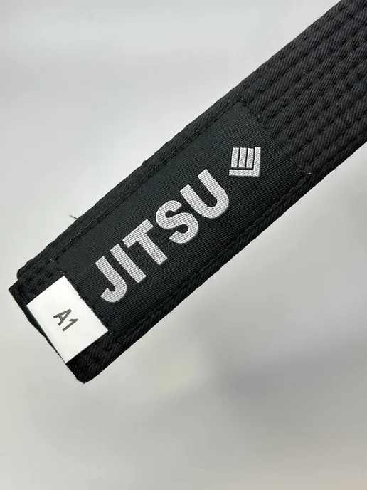 SportSpire Пояс для единоборств БЖЖ BJJ прочный, черный, фото 5