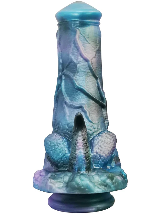 Фаллоимитатор Gigachad Squidward Smasher Dildo SCMHW012, синий, фото 7