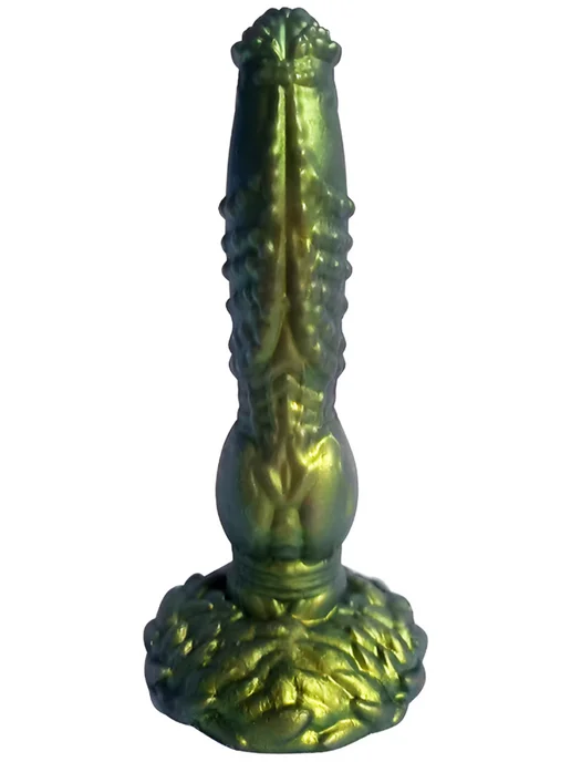 Фаллоимитатор Gigachad Squidward Smasher Dildo SCMHW012, зеленый, фото 6