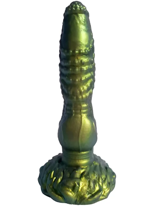 Фаллоимитатор Gigachad Squidward Smasher Dildo SCMHW012, зеленый, фото 8