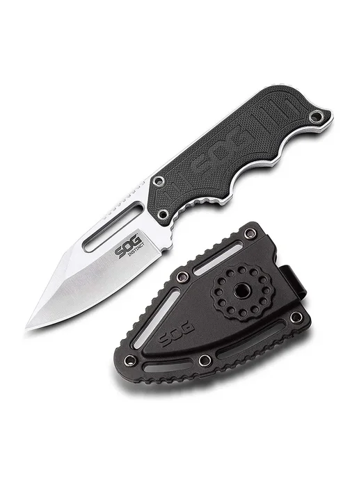Нож SOG INSTINCT Черный серебристый, черный