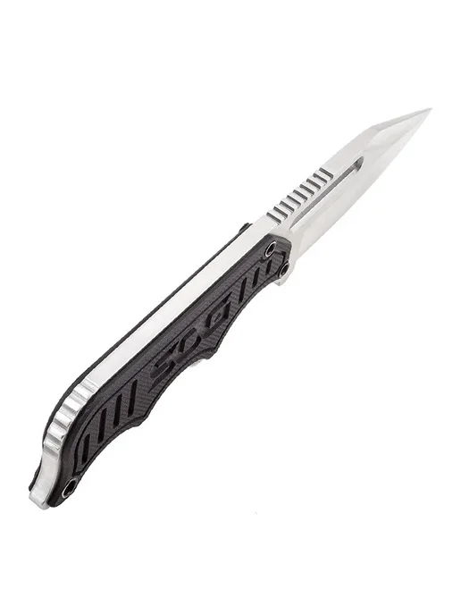 Нож SOG INSTINCT Черный серебристый, черный, фото 3