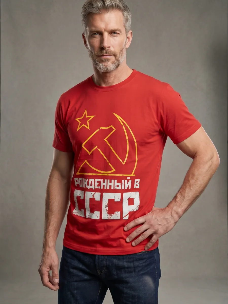 Футболка красная СССР