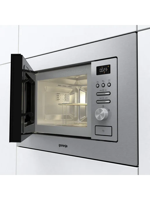 Gorenje Встраиваемая микроволновая печь BM201AG1X, серый, фото 5