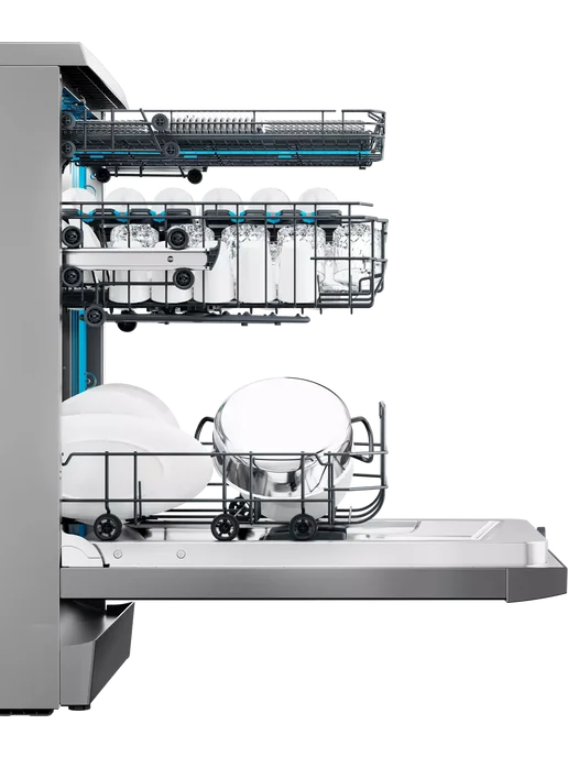 Haier Посудомоечная машина HDWE11-36SS4RU на 11 комплектов, серый, фото 4