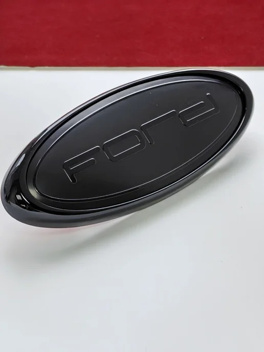 GoGoAuto Эмблема Ford 146*57 мм логотип шильдик Ford Focus, 146x57 мм, фото 2