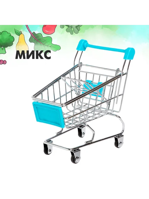 Умелец Я Детская тележка для покупок, игрушка магазин, вариант, фото 8