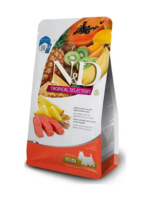 Сухой корм Farmina Tropical для собак, мелкие, лосось, 1,5 кг, фото 2