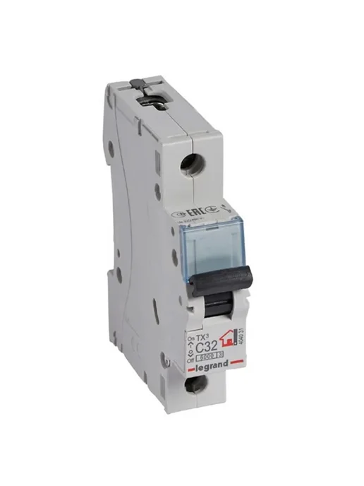 Legrand Автоматический выключатель 404031 1П C32A TX3 6000 6kA, вариант, фото 2