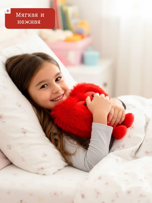 Babydream Декоративная подушка Сердце 35х25 см, 35x25 см, фото 6