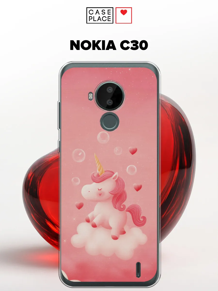 Чехол на Nokia C30 милый