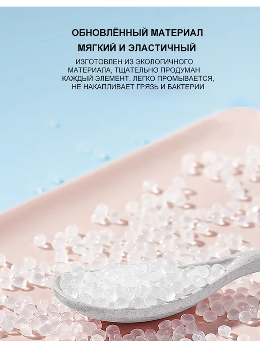 Скребок щетка для языка, черный, фото 2