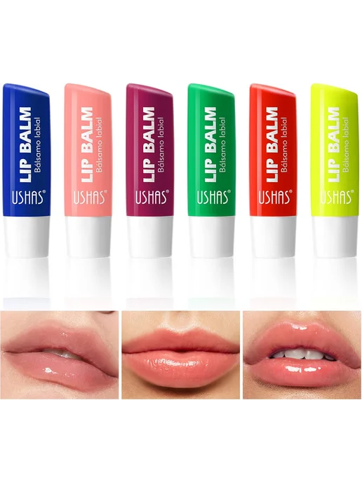 ushas Увлажняющий бальзам для губ Lip Balm 01 Lemon, желтый, фото 6