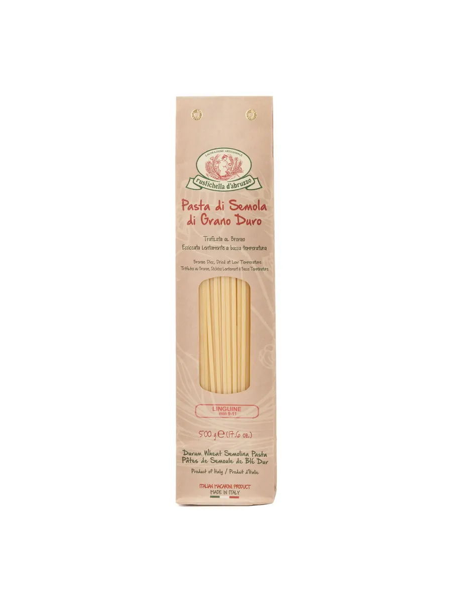 Макароны без яиц Лингуине Rustichella d'Abruzzo, 500 г