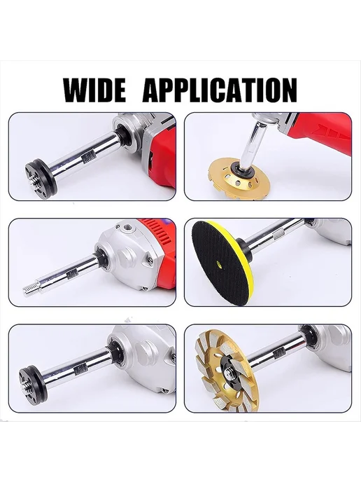 M14 Thread Angle Grinder Extension Connecting Rod Set 3, вариант, фото 4