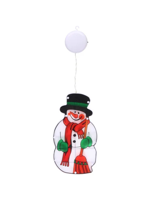 My Sweet Home Светодиодная фигура Снеговик 14х25 см батарейки 3 AAA, 14x25 см, фото 3
