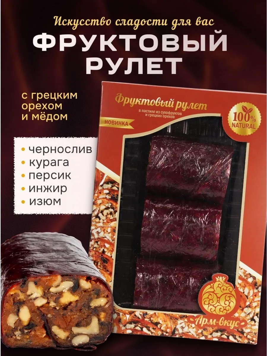 Фруктовый рулет
