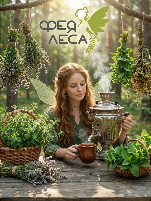 ФЕЯ ЛЕСА Сбор Душица Чабрец (Тимьян) Мята Мелисса лимонная, вариант, фото 8