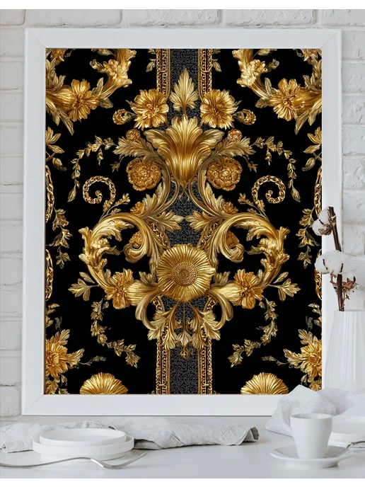 Art on Canvas Сказочный узор Картина по номерам на холсте 40х50 см, 40x50 см