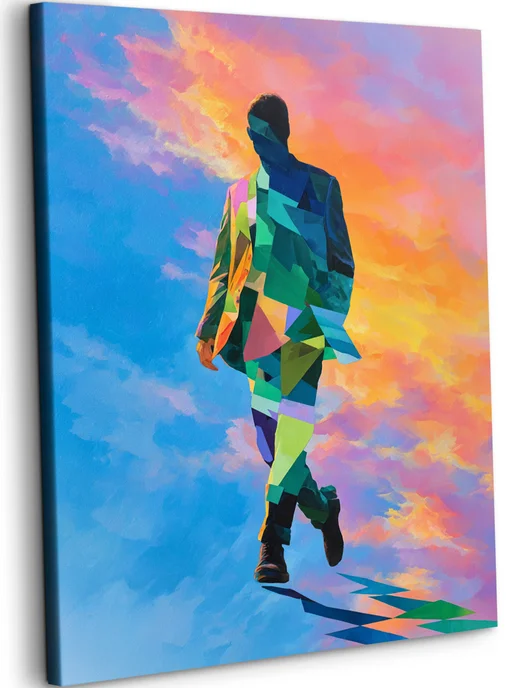 Art on Canvas Яркая прогулка Картина по номерам на холсте 40х50 см, 40x50 см, фото 2