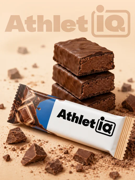 AthletIQ Протеиновые батончики Шоколад 12 шт, 12 шт, фото 6